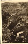 VINTAGE POSTCARD Causse Mejean Canon of the Tarn and circuses of Saint Chely and Pougnadoires