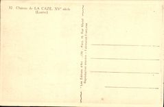 CPA Chateau de La Caze