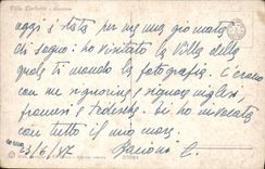 VINTAGE POSTCARD Villa Carlotta Giardino