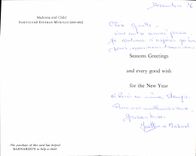 MODERN CARD Madonna And Child Bartolome Esteban Murillo