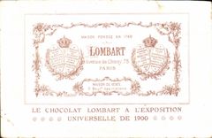 CPA Palais Des Manufactures Nationales Paris Invalides Chocolat lombart