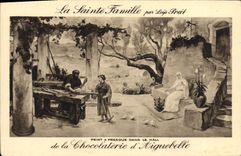CPA La Sainte Famille Loys Prat Chocolaterie d'Aiguebelle 