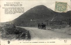 VINTAGE POSTCARD Excursion of Clermont Ferrand In Puy de Dome
