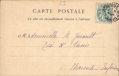 CPA Environs du Mont Dore Jonction de la Dore et de la Dogne