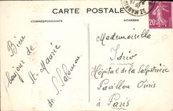 VINTAGE POSTCARD St Maurice National Asylum Of the Convalescents View