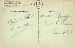 VINTAGE POSTCARD Villers On Sea Effect Sea