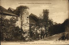 VINTAGE POSTCARD Obernai Turrets of the old walls