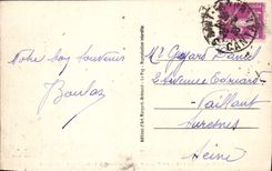 VINTAGE POSTCARD the Castle Of Covering close to St Flour