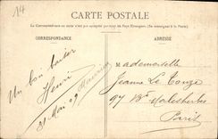 VINTAGE POSTCARD the Cliff Guy Captions Folklore lantern