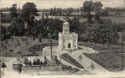 VINTAGE POSTCARD ND Pilgrimage of the Oak holy Places Places as the crow flies
