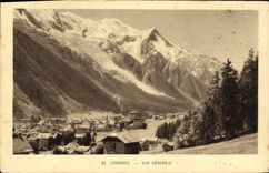 Opinión de Chamonix de la POSTAL de la VENDIMIA