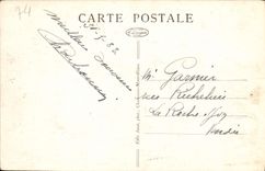 POSTAL Chamonix Mont Blanc Teleferic de la VENDIMIA del plau Praz Brevent la travesía de la 1ra sección