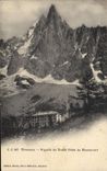 CPA Chamonix Aiguille Du Dru Et Hotel Du Montanvert