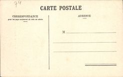 Interruptores de Chamonix de la POSTAL de la VENDIMIA grueso y hotel de Montanvert