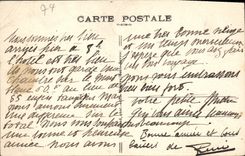 VINTAGE POSTCARD Chamonix Mont Blanc Teleferic of Plan Praz Brevent