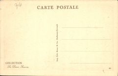 CPA Chamonix Vue Generale Et Le Mont Blanc