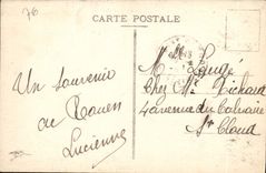VINTAGE POSTCARD Rouen Street Of the Mattresses