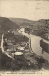VINTAGE POSTCARD Besancon Valley De Casamene