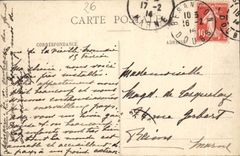 VINTAGE POSTCARD Besancon Valley De Casamene