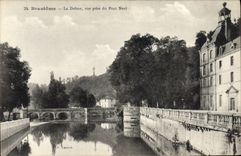 CPA Brantome La Drome Vue du Pont neuf