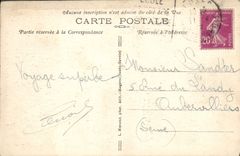 POSTAL Seracs de la VENDIMIA con el glaciar De Bionnassay