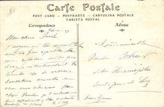 POSTAL de la VENDIMIA el campo de salto el castillo