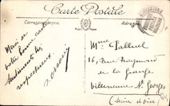 POSTAL Briançon de la VENDIMIA el puente de Baldy