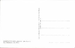 VINTAGE POSTCARD Holy Gervais les Bains chimneys of the fairies