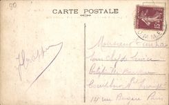 VINTAGE POSTCARD Proyart Arc de Triomphe With the Defenders Of the Sum