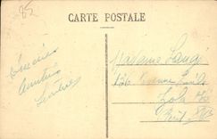 VINTAGE POSTCARD Noirmoutier Roads Of the Wood of Chaize