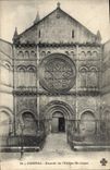 CPA Cognac Facade De I'Eglise St Leger