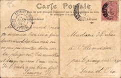 Arenas de Dolonne de la POSTAL de la VENDIMIA en las mulas de los asnos de la playa