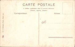 VINTAGE POSTCARD Glaneurs Fantasy