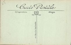 VINTAGE POSTCARD Arles Cathedral Saitne Trophime Detail of the gate