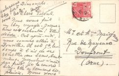 VINTAGE POSTCARD Granville the Path Of the Turn Of the Rock