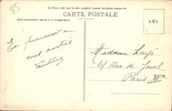 Salida de la POSTAL de la VENDIMIA Sables d'Olonne para la caminata en el barco del automóvil