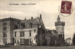 CPA Souvigny Chateau De Montaret