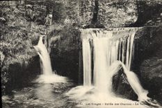 VINTAGE POSTCARD the Vosges Valley of Chavons the Jumping one
