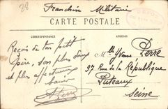 VINTAGE POSTCARD the Vosges Excursions of Gerardmer the bridge of Love to the jump of the tanks