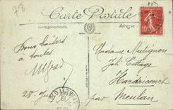 CPA La Signature de la Paux de la Grande Guerre Versailles Militaria