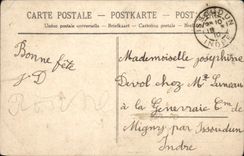 MODERN CARD Fantasy Flowers Swallow