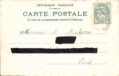 CPA Fantaisie Fleurs Rose