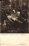 VINTAGE POSTCARD Gerald David the Judgment of Cambyse the Execution Museum of Bruges Surgery