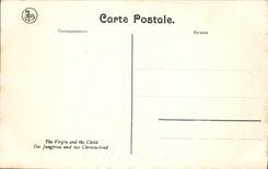 CPA Van Eyck La Vierge et l'Enfant Musee de Bruges 