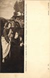CPA David Le Bapteme du Christ Volet du triptyque Saint Jean des TRompes et son fils Musee de Bruges