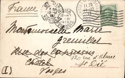 VINTAGE POSTCARD Roma Museo Vaticano Venerates Anadlomene