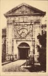 CPA lle de Re Porte de la Cathedrale de Saint Martin