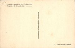 VINTAGE POSTCARD the Holy Money Dimension Palate Storm with the Great Dimension