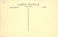 VINTAGE POSTCARD Castres Hotel of Nayrac Court