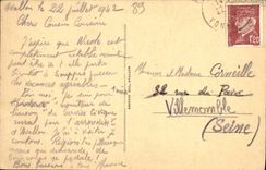 CPA Avallon Maisson du XV e s 